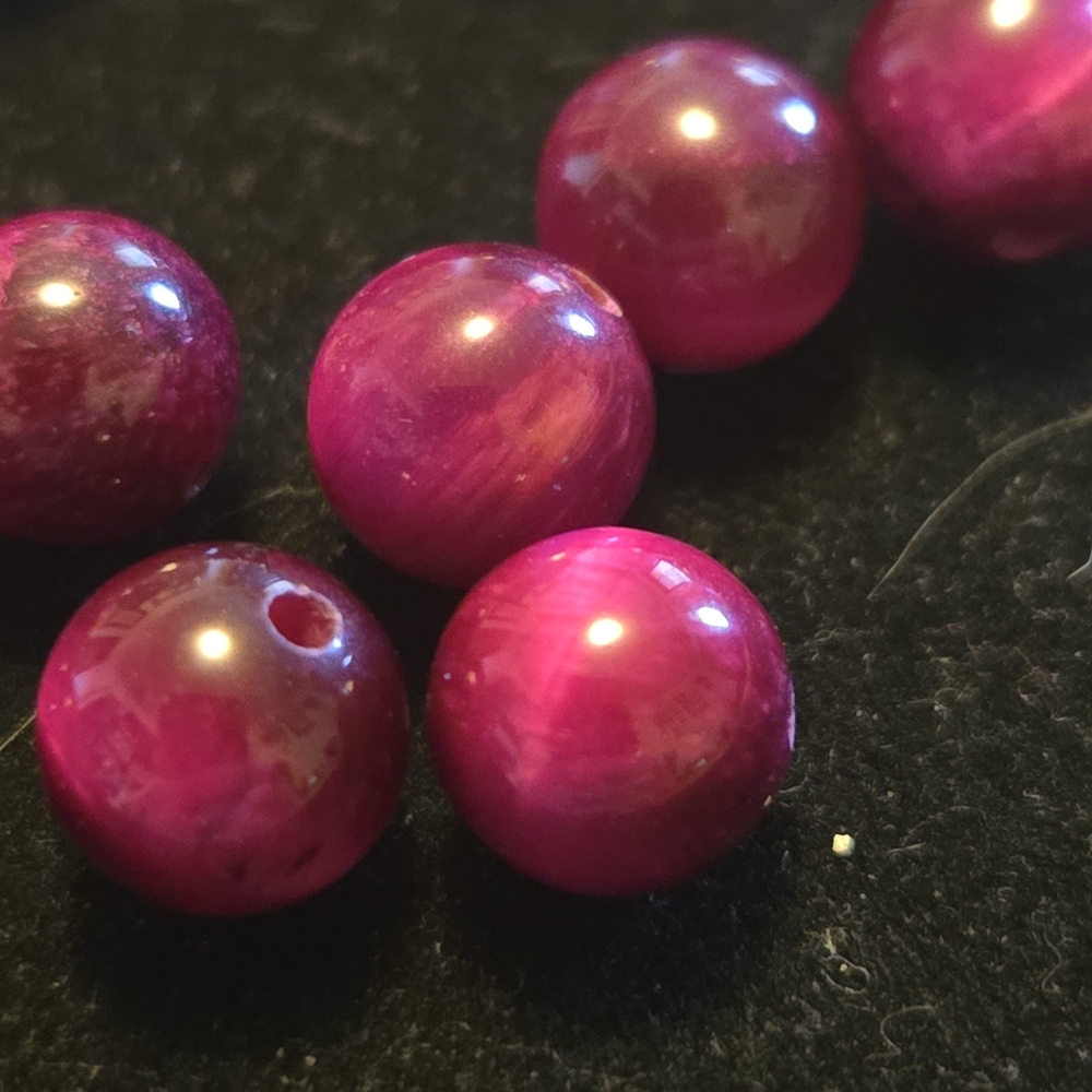 RED TIGERS EYE Gemstone Beads